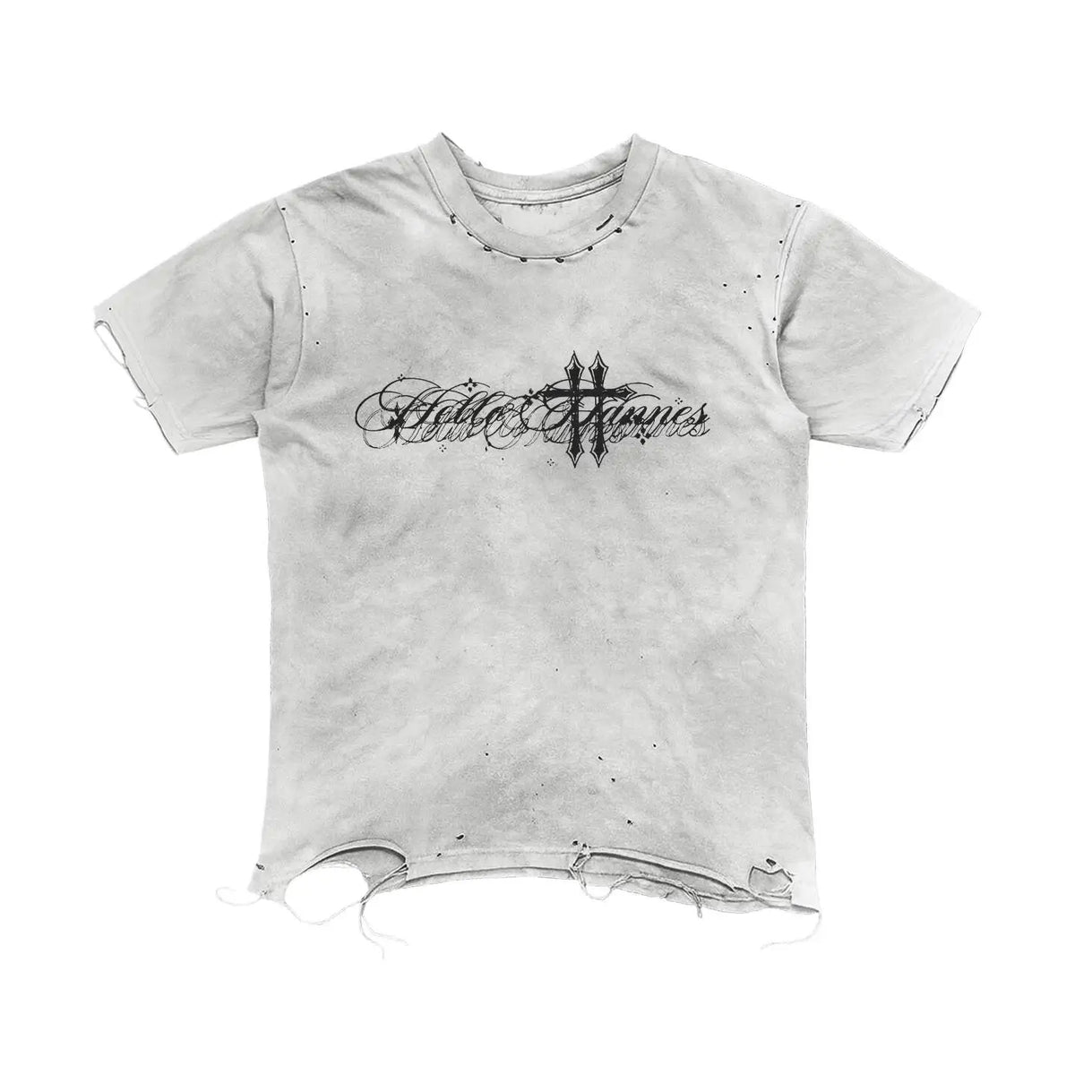 Grunge Y2K Retro Graphic Distressed Washed T Shirt