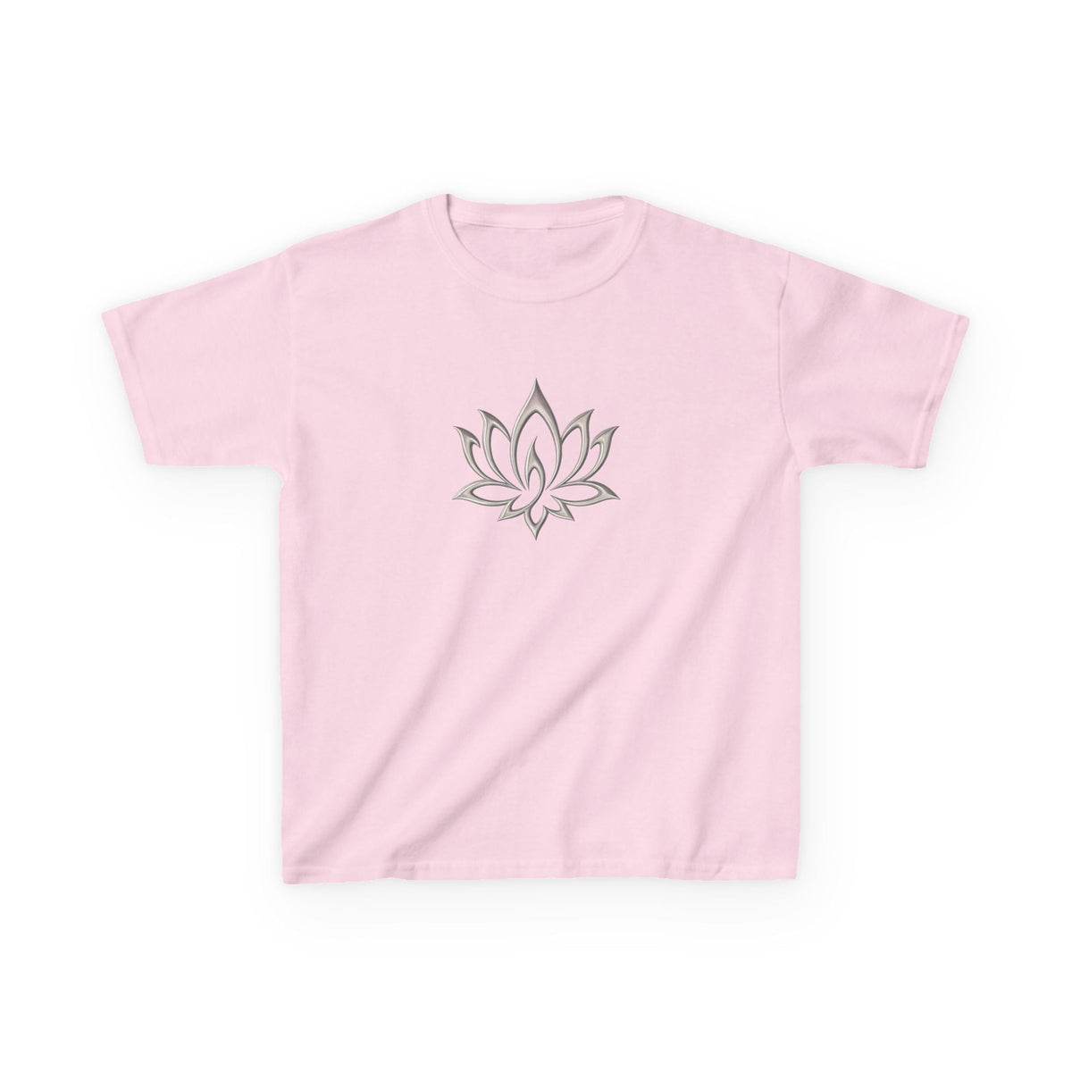 Metal Lotus Graphic Baby Tee
