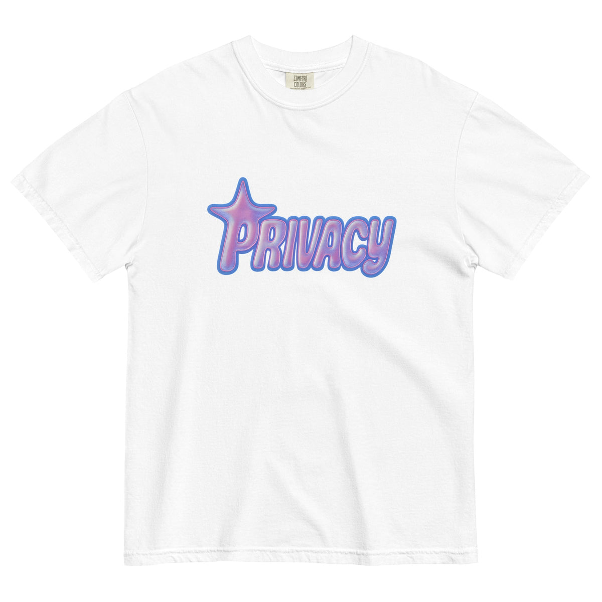 Privacy Graphic Heavyweight T-Shirt