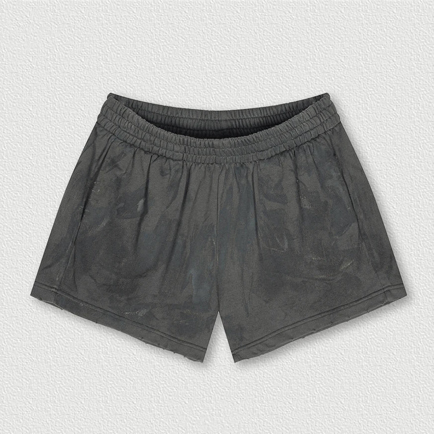 Rerto Womens Y2K Cotton Gym Shorts