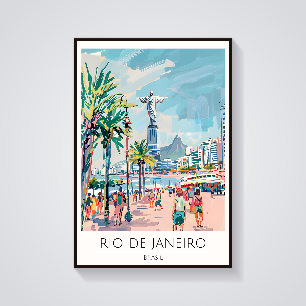 Rio Christ Redeemer Poster
