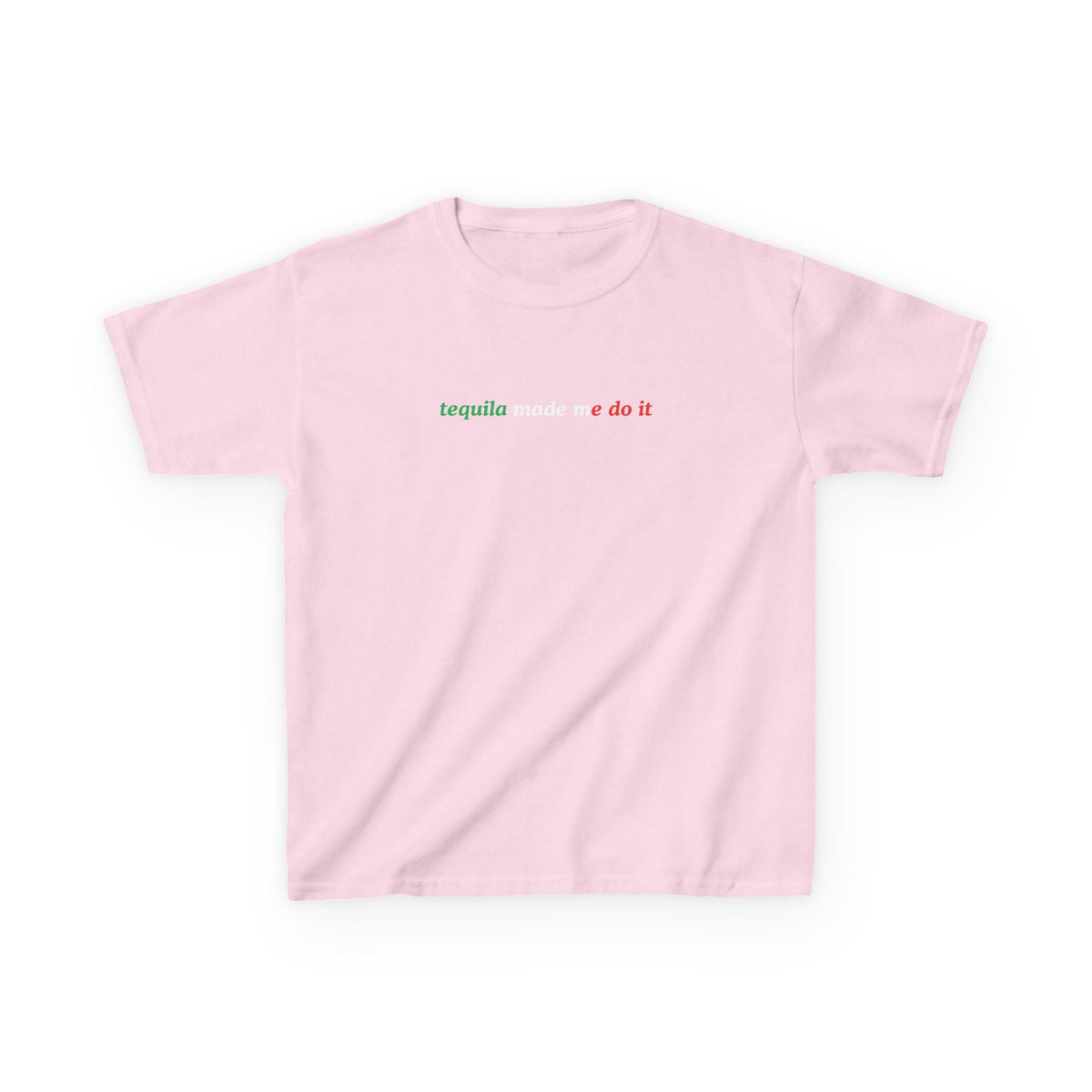 Y2K Tequila Made Me Do It Baby Tee