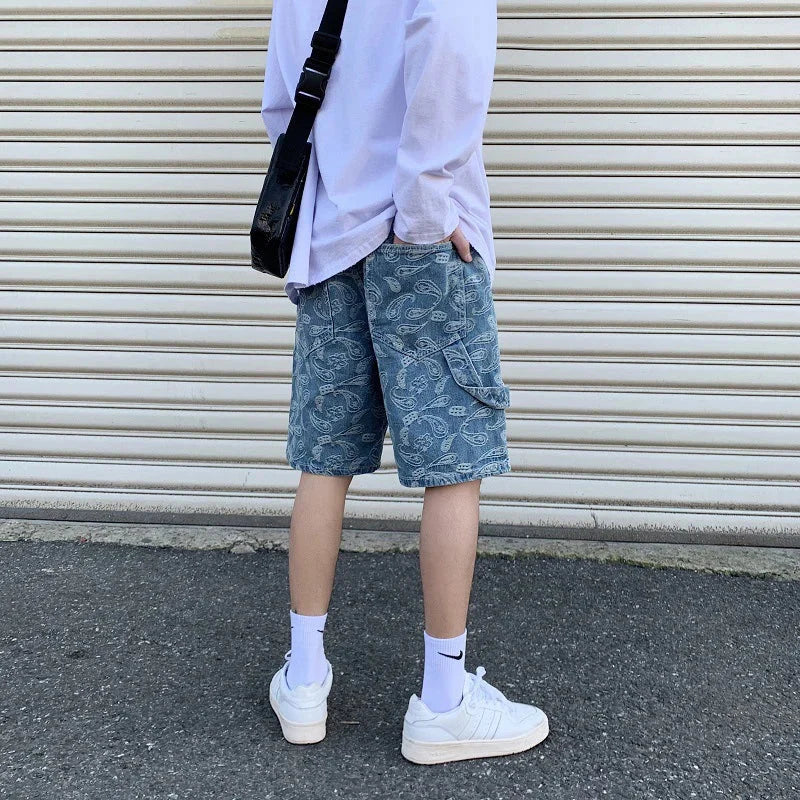 Y2K Light Washed faded Denim Shorts Jorts