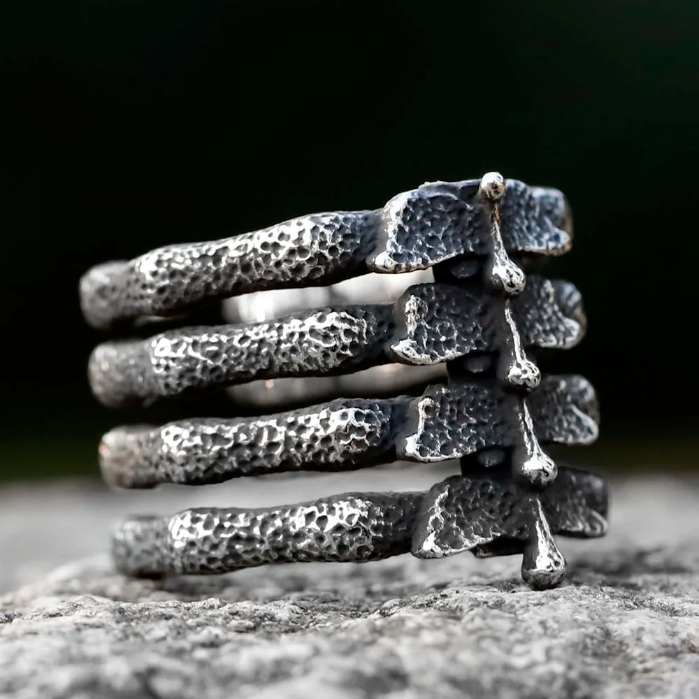 Y2K Chunky Chest Row Ring