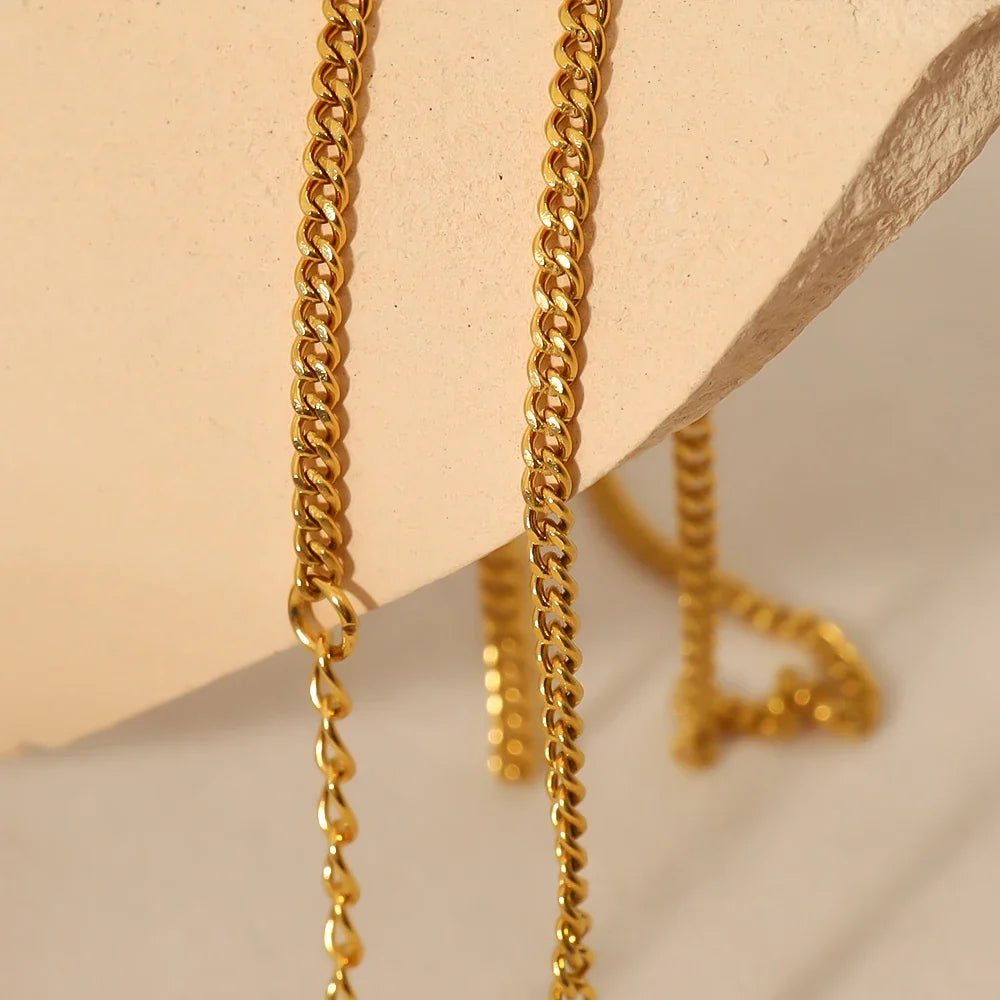 Y2K Cute Red Heart Pendant Necklace
