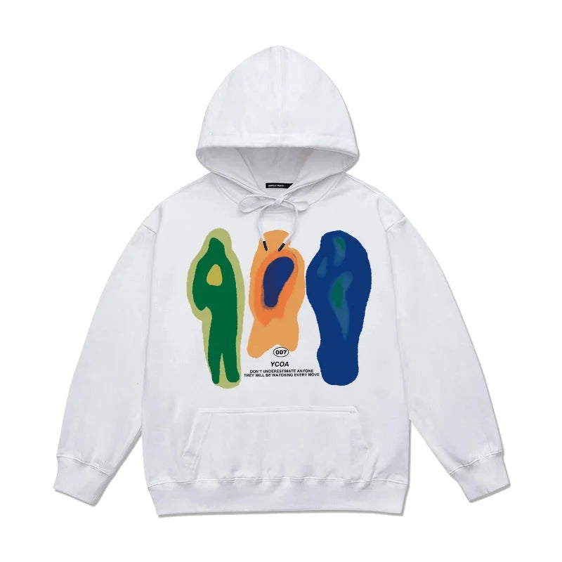 Y2K Heat Print Graphic Hoodie