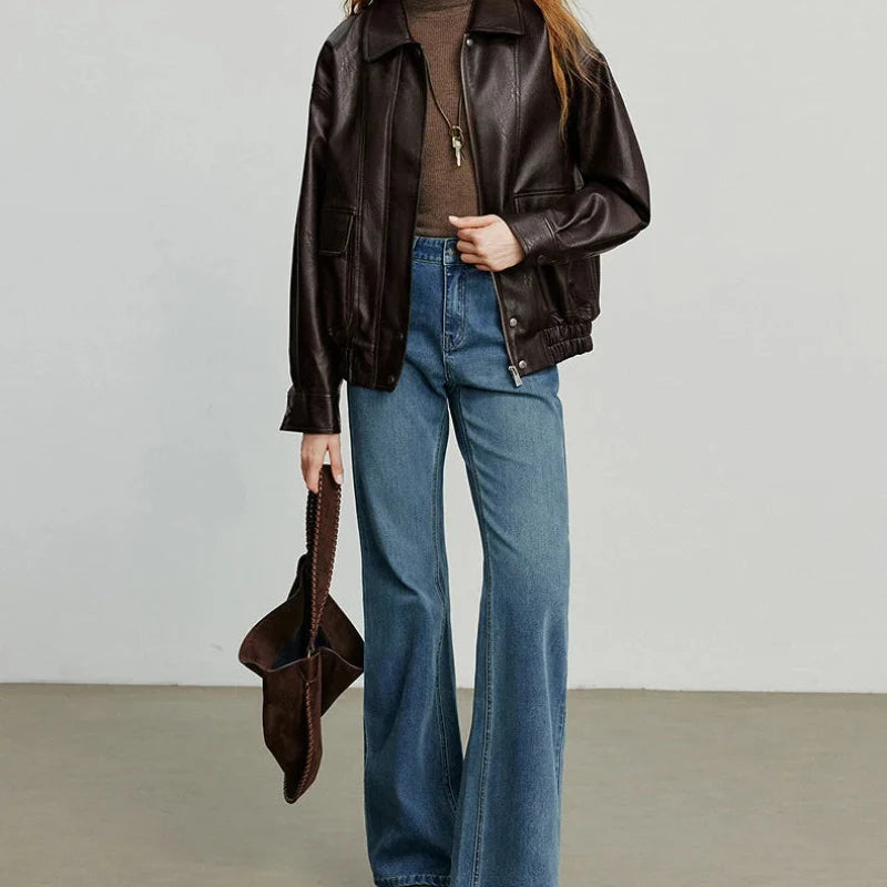 Y2K High Waist Slimming Flared Jeans