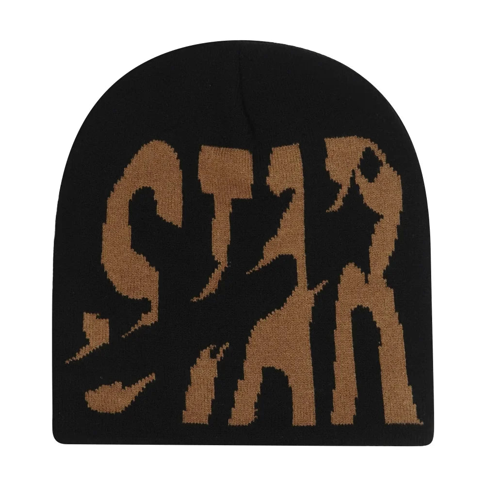 Y2K Hit Star by Star Graphic Beanie