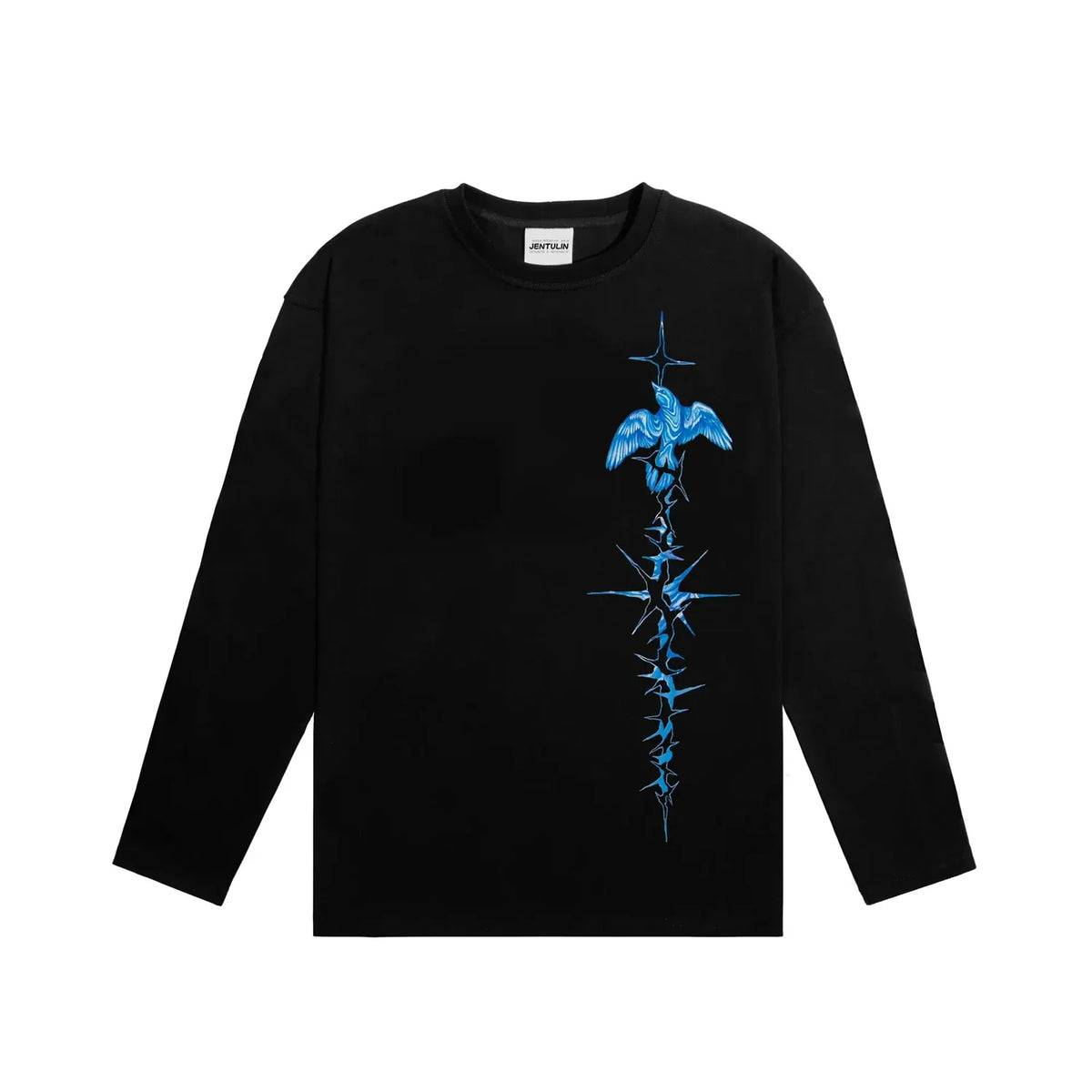 Y2K Long Sleeve Holy Graphic Top T Shirt