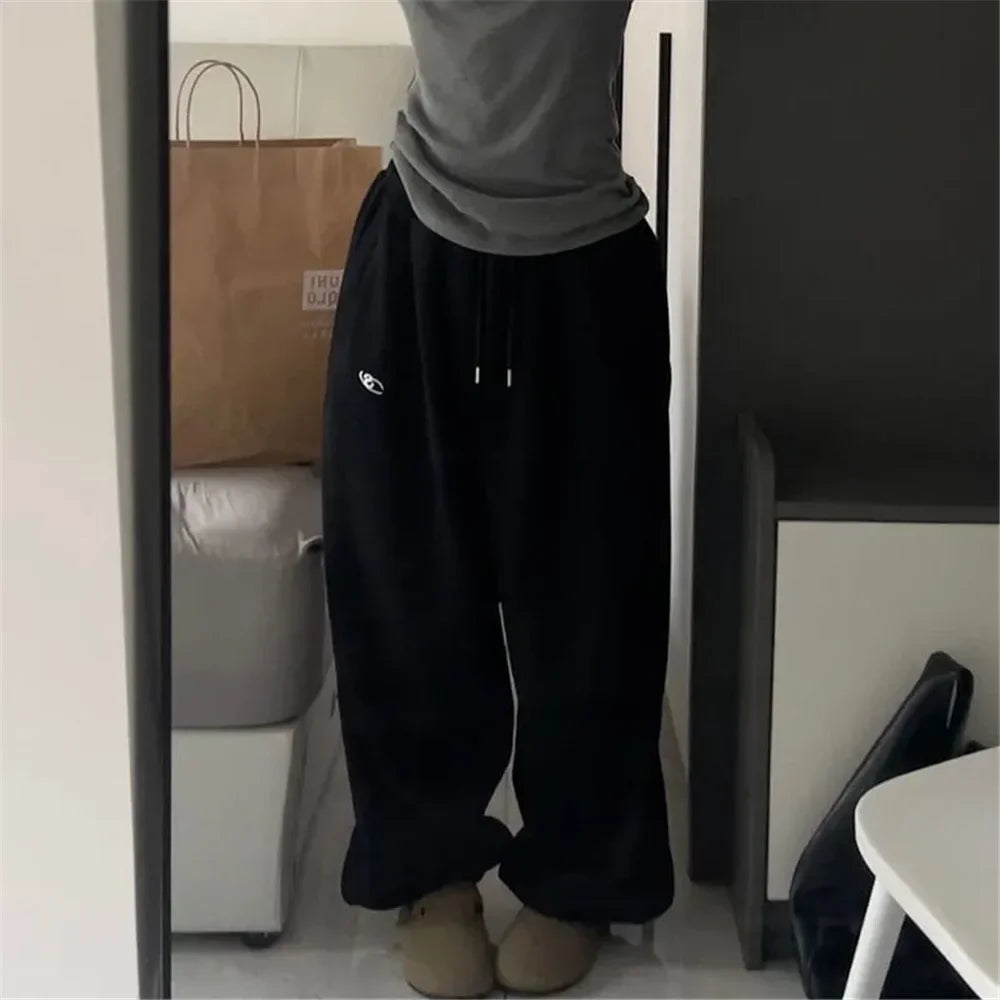 Y2K Loose Baggy Sweatpants Joggers Trousers