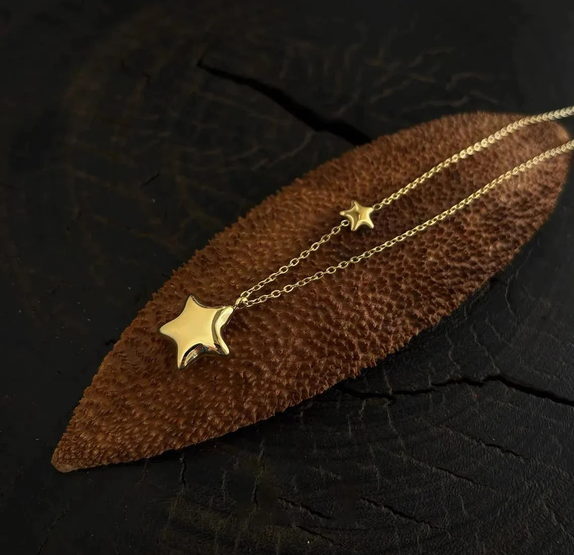 Y2K Minimalist 3D Star Pendant