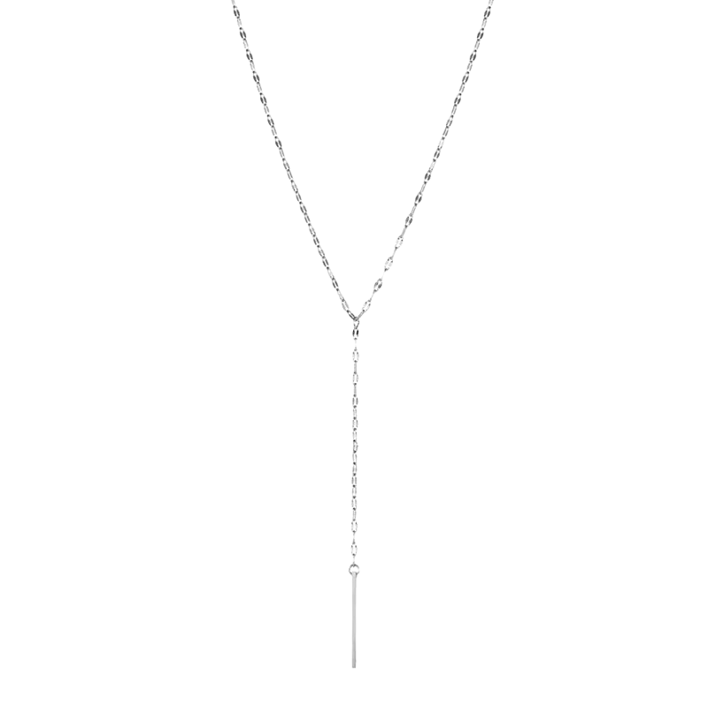 Y2K Minimalist Pendant Choker Necklace