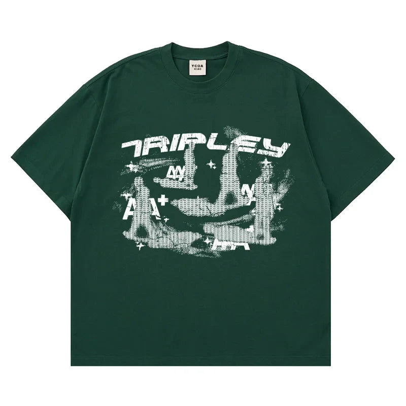 Y2K Shadow Walk Graphic T Shirt