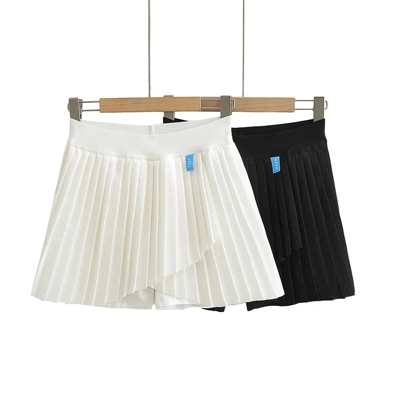Y2K Skirt Pleated High Waist Tennis Mini Skirt