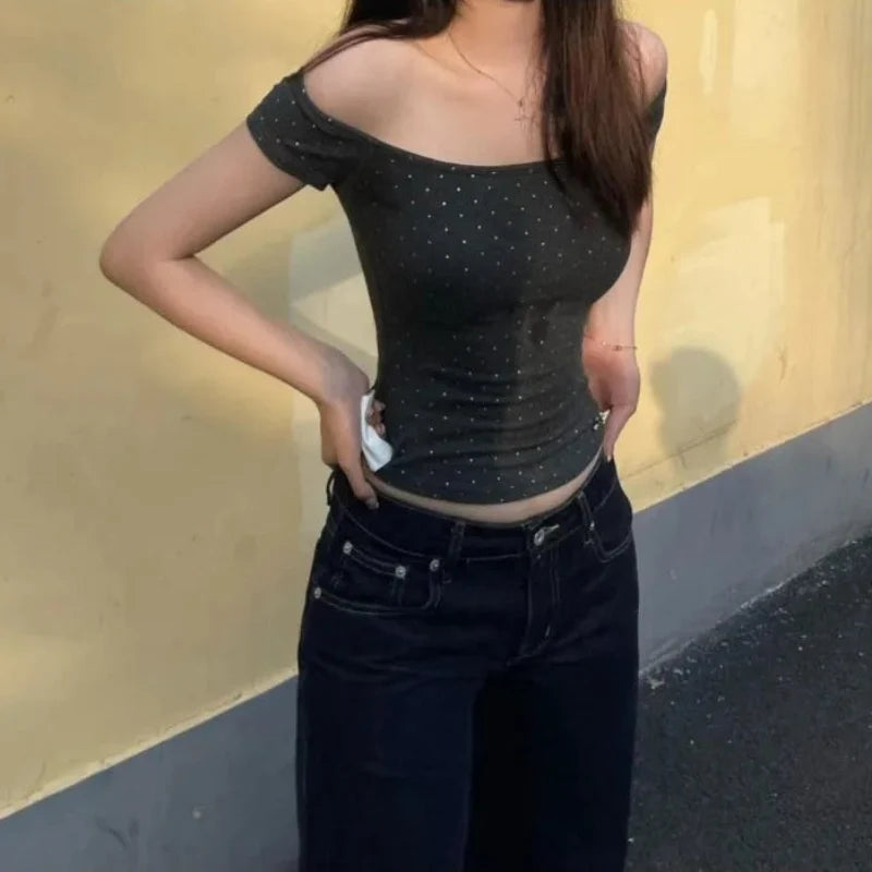 Y2K Slimming Versatile Low Waist Wide Leg Jeans