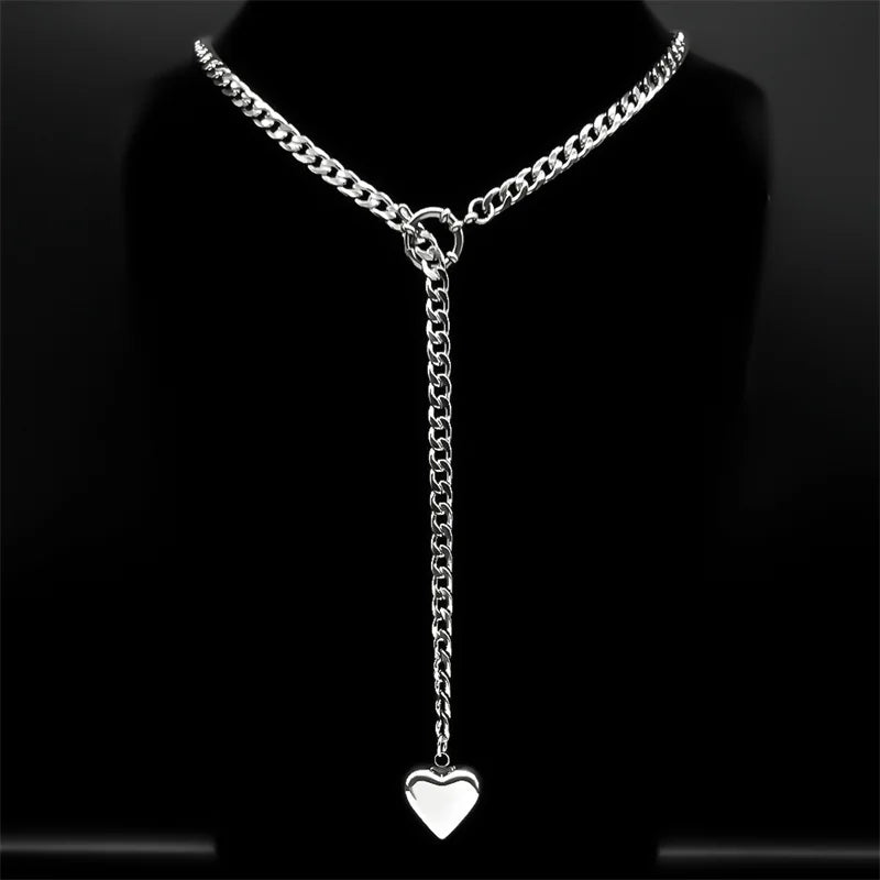 Y2K Symbolic Long Chain Y Necklace