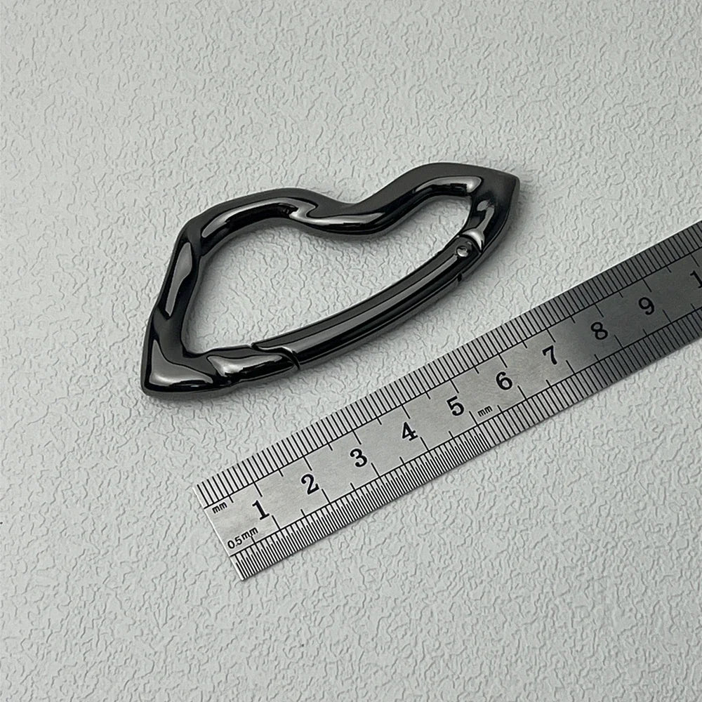 Y2K Twisted Metal Carabiner Keychain