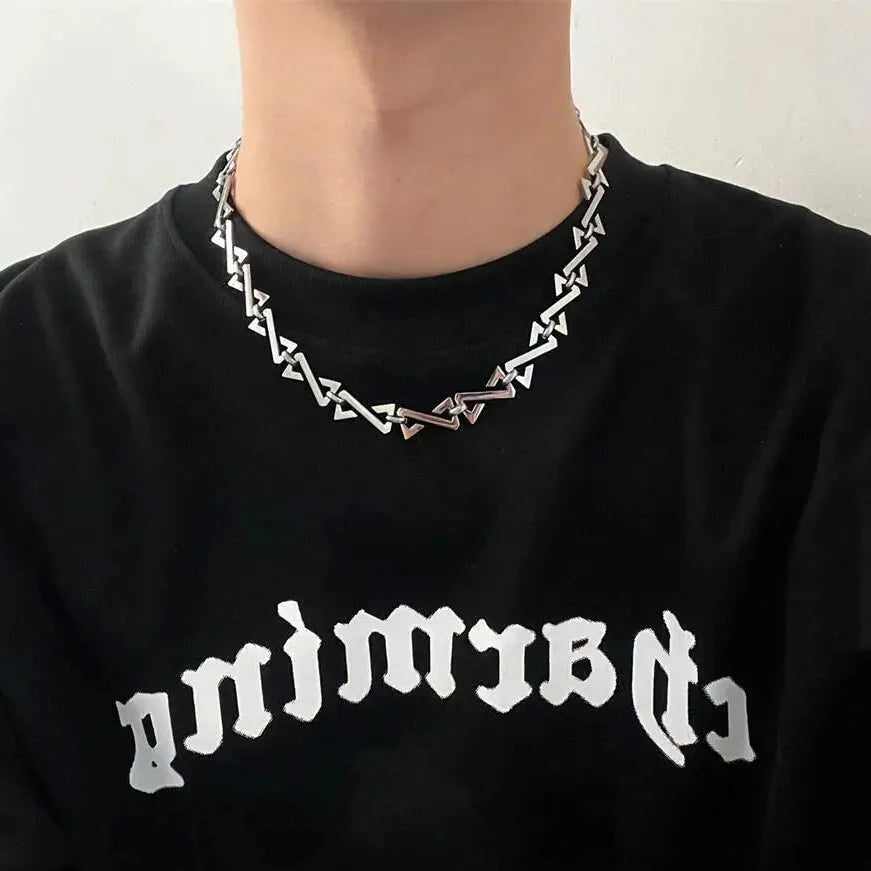 Y2K Z Chain Necklace