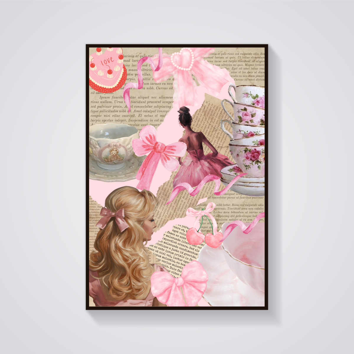 Y2K Coquette Posters