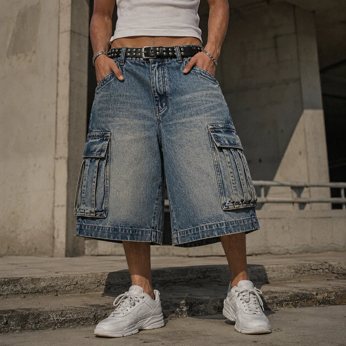 Y2K Cargo Jorts