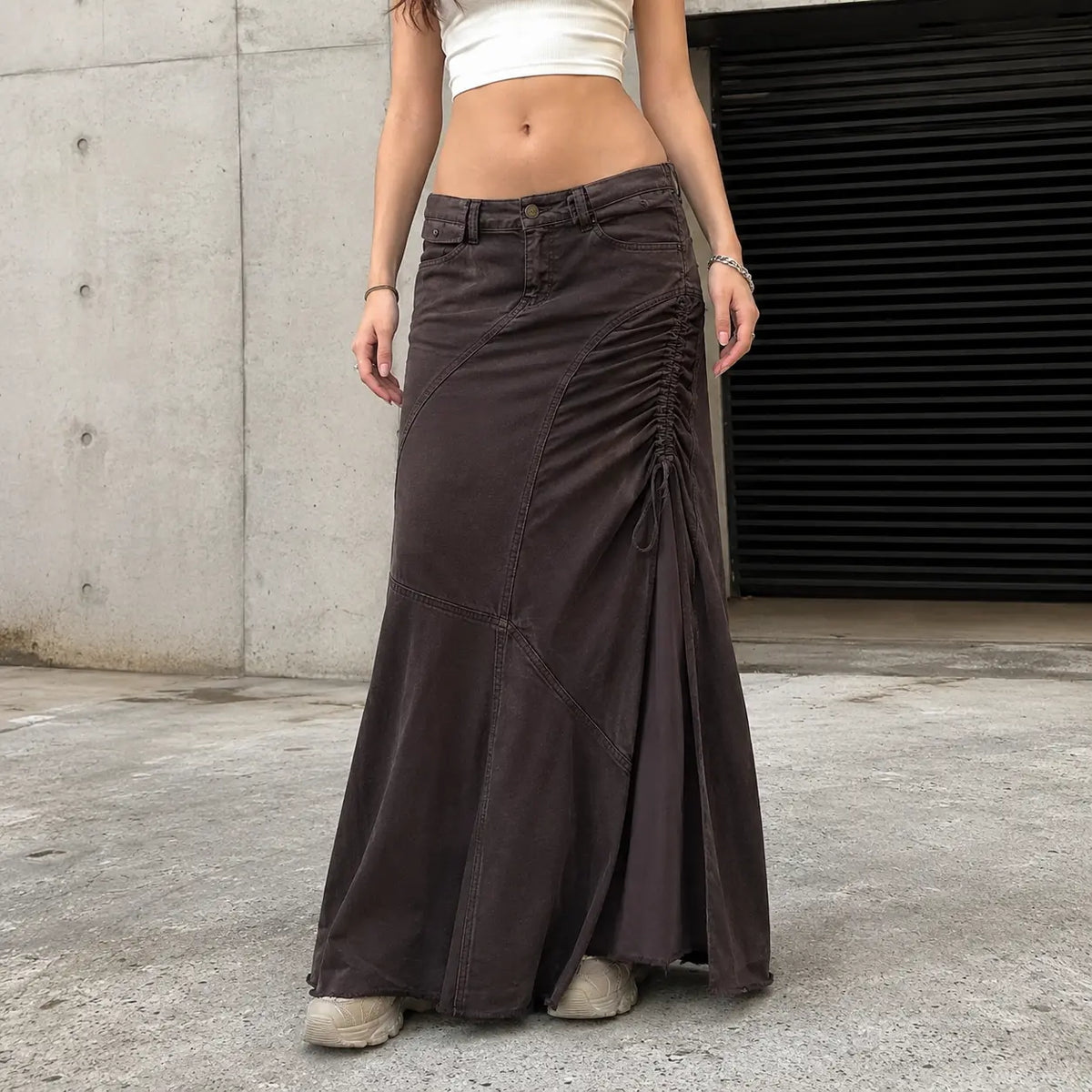 Y2K Maxi Skirt