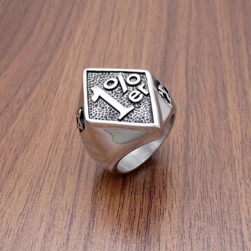 1% er Signet Ring