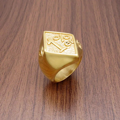 1% er Signet Ring
