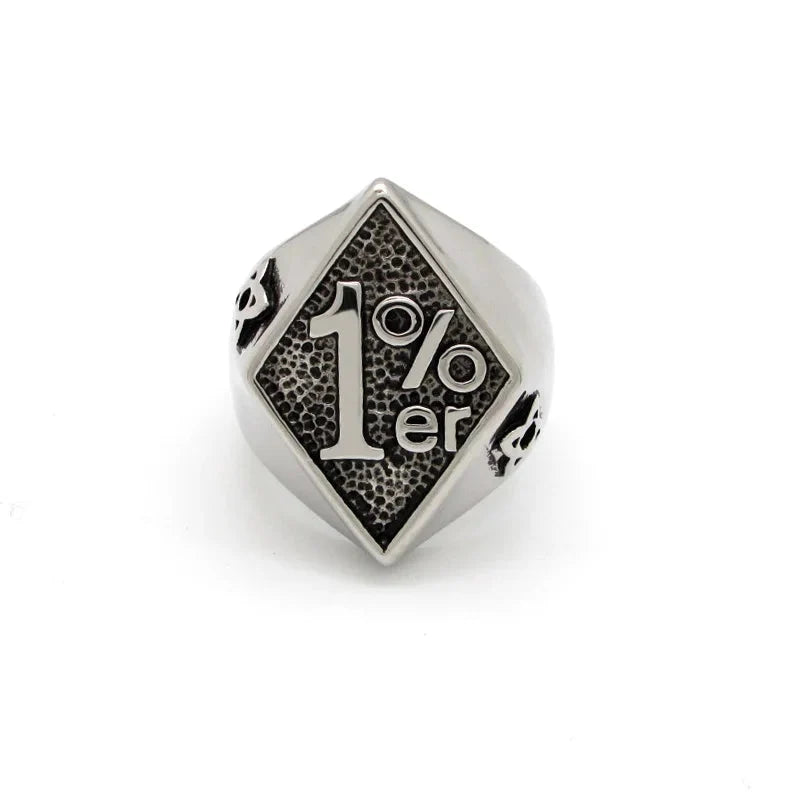 1% er Signet Ring