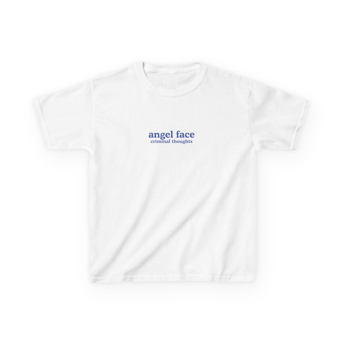 Angel Face, Criminal Thoughts Brat Baby Tee
