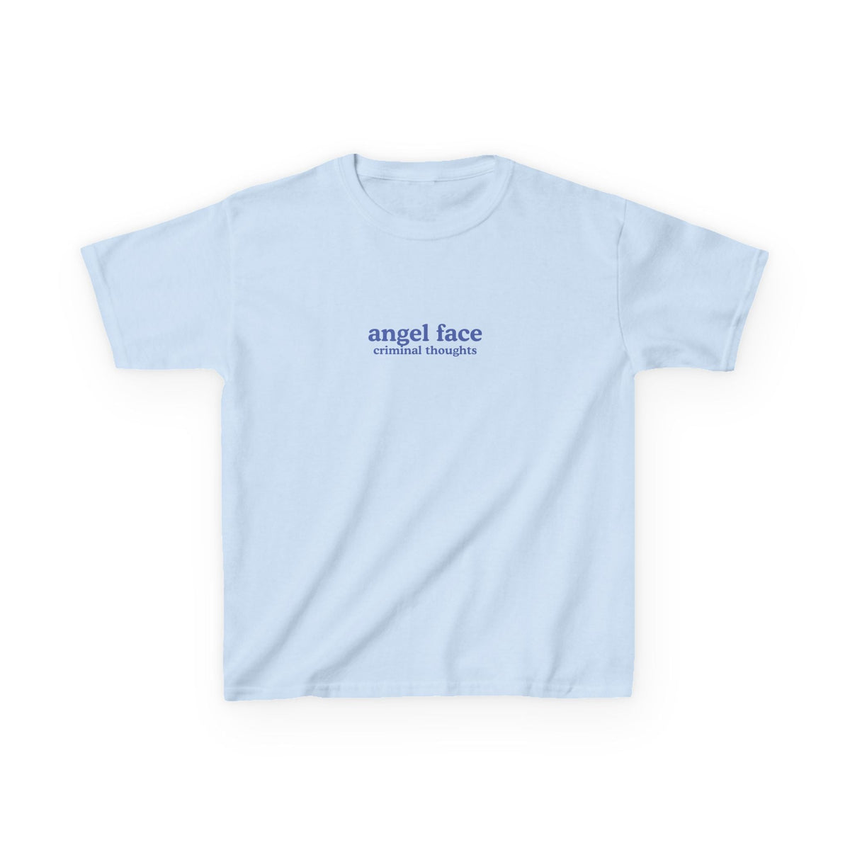 Angel Face, Criminal Thoughts Brat Baby Tee
