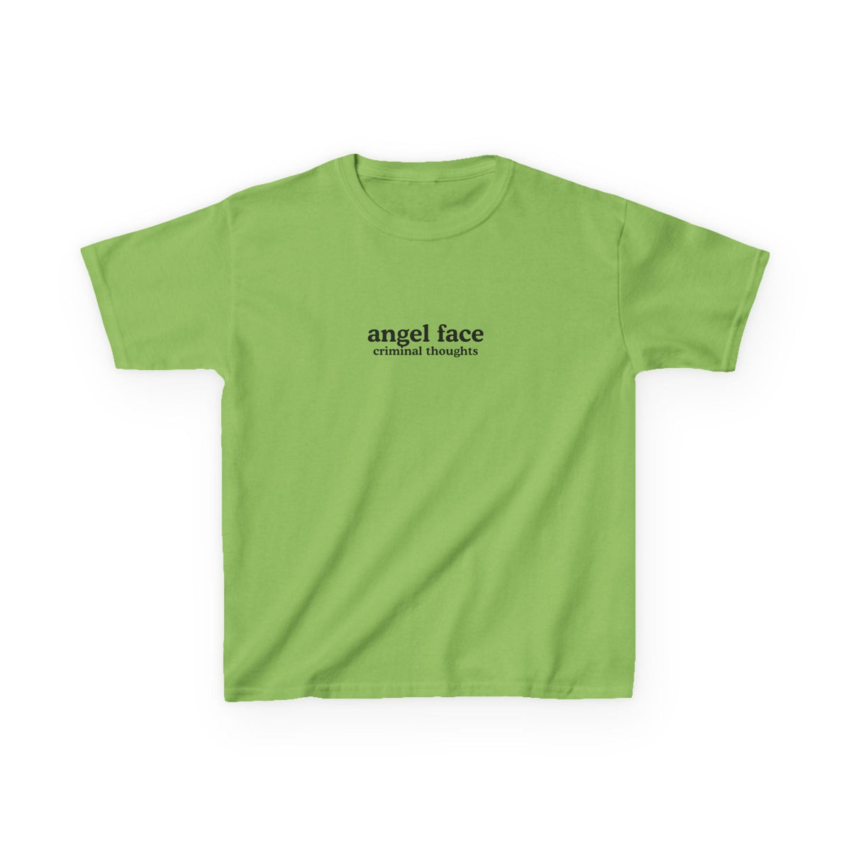 Angel Face, Criminal Thoughts Brat Baby Tee