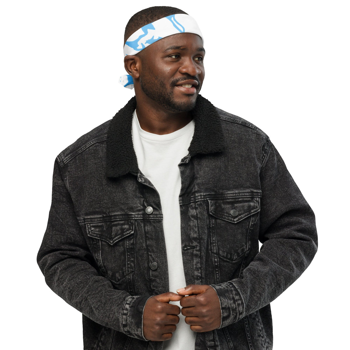 Arctic Blue Camo Bandana