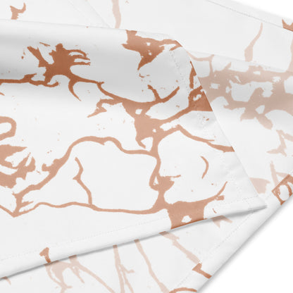 Arctic Pinky Brown Camo Bandana