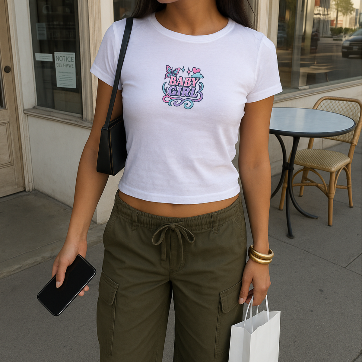 Baby Girl 2 Graphic Baby Tee