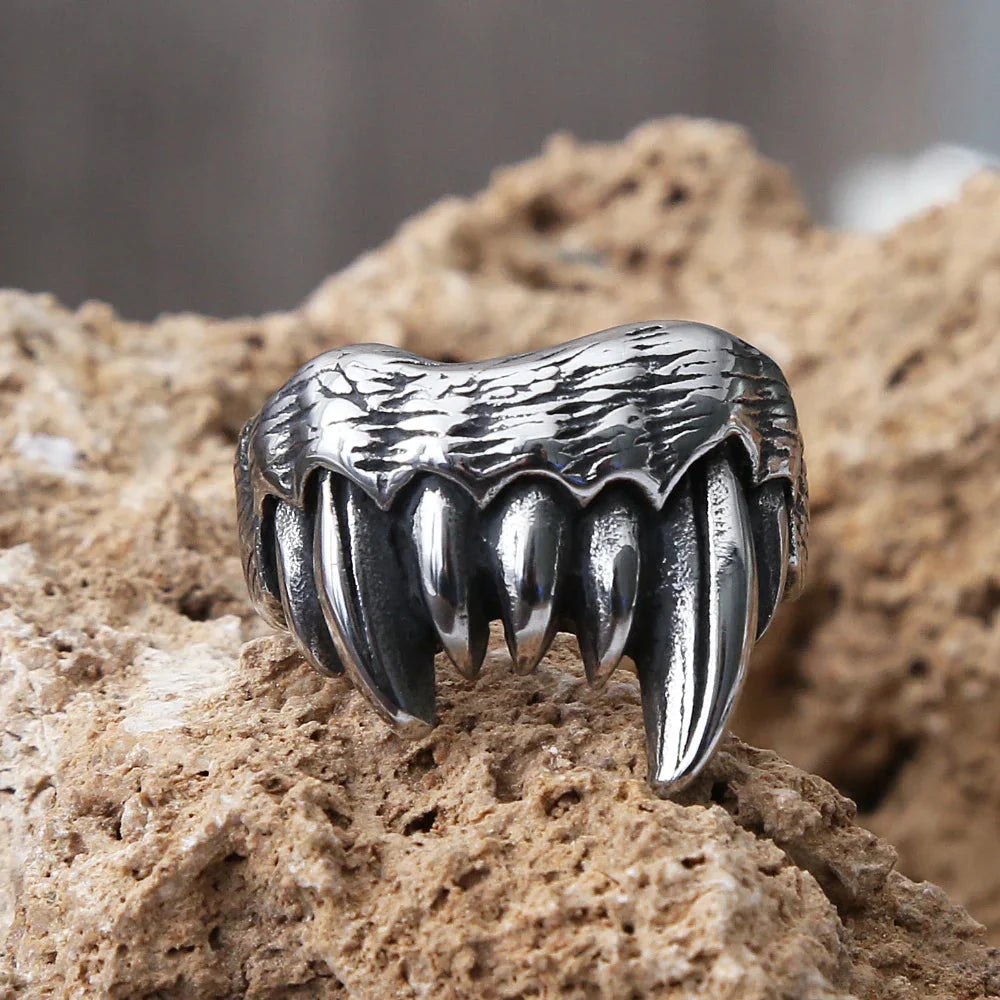 Bear Teeth Ring