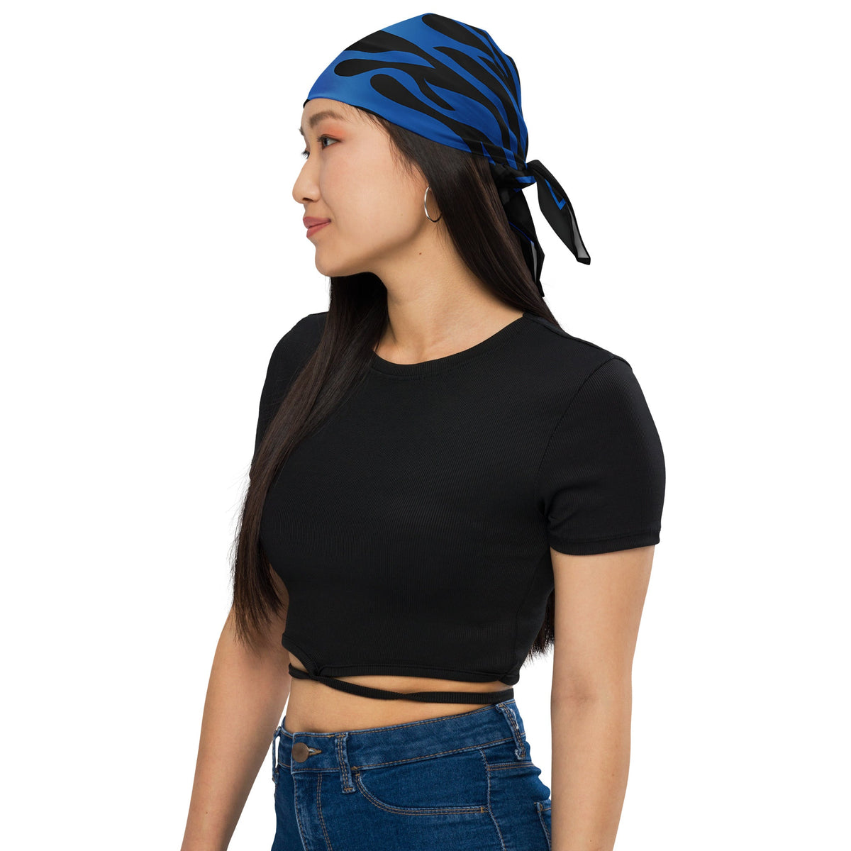 Blue Flame Bandana
