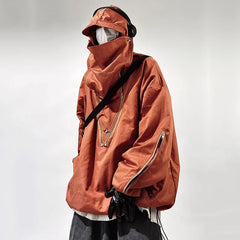 Cyber Y2K Futuristic Coat