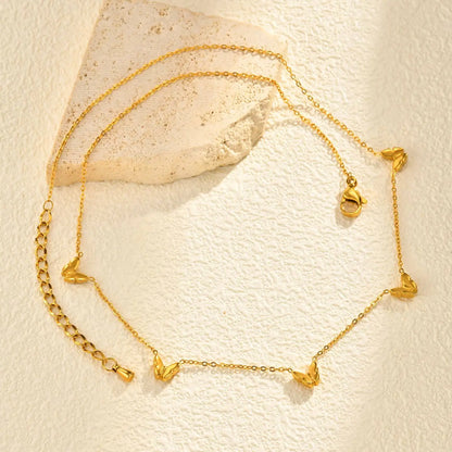 Dainty Y2K Butterfly Charm Necklace