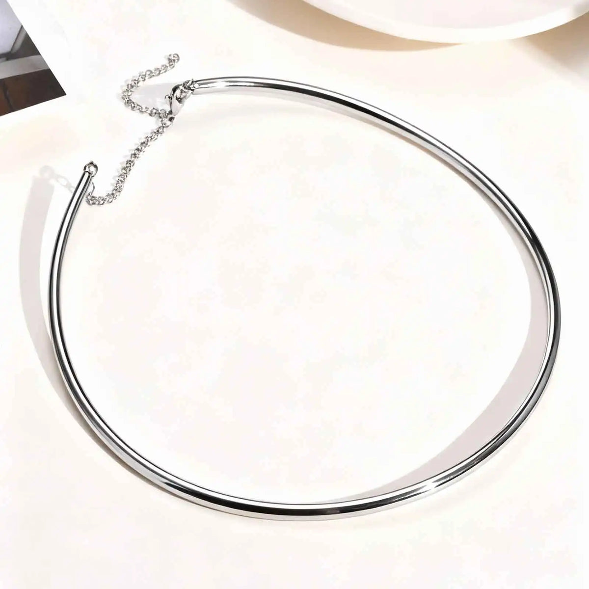 Dainty Y2K Solid Choker Necklace