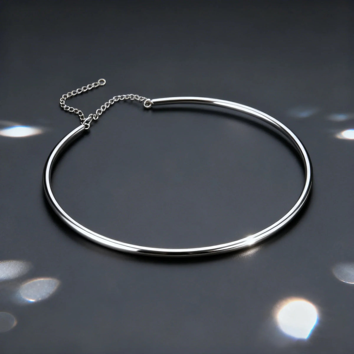 Dainty Y2K Solid Choker Necklace