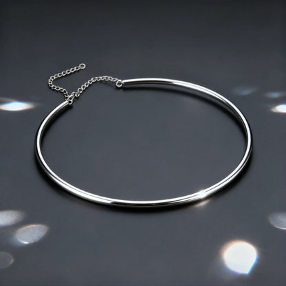 Dainty Y2K Solid Choker Necklace