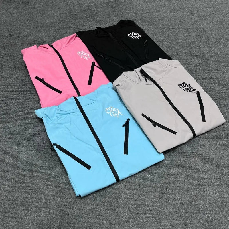 Embroidered Y2K Waterproof Windbreaker Jacket