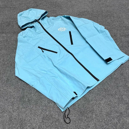 Embroidered Y2K Waterproof Windbreaker Jacket
