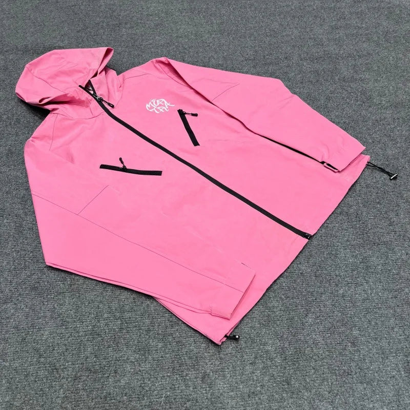 Embroidered Y2K Waterproof Windbreaker Jacket