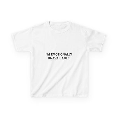 Emotionally Unavailable Graphic Baby Tee