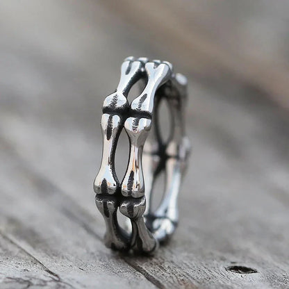 Vertebrae Band Ring