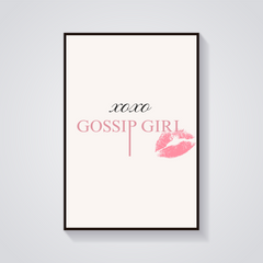 Gossip Girl XOXO Poster