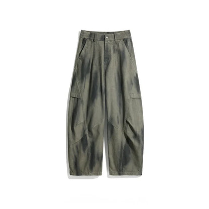 Grunge Y2K Baggy Wide Leg Cargo Trousers