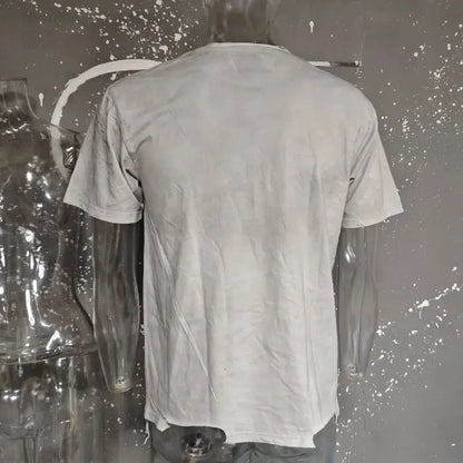 Grunge Y2K Retro Graphic Distressed Washed T Shirt