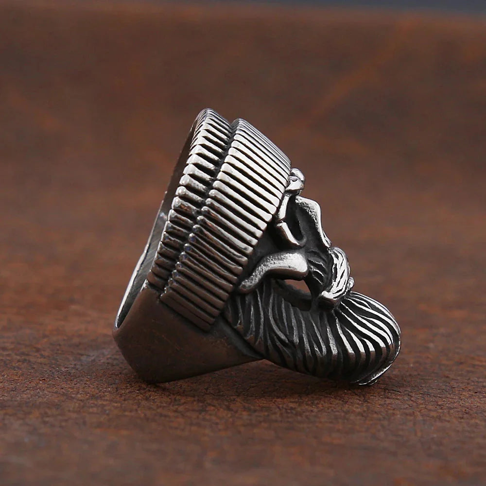 Bandana Biker Ring